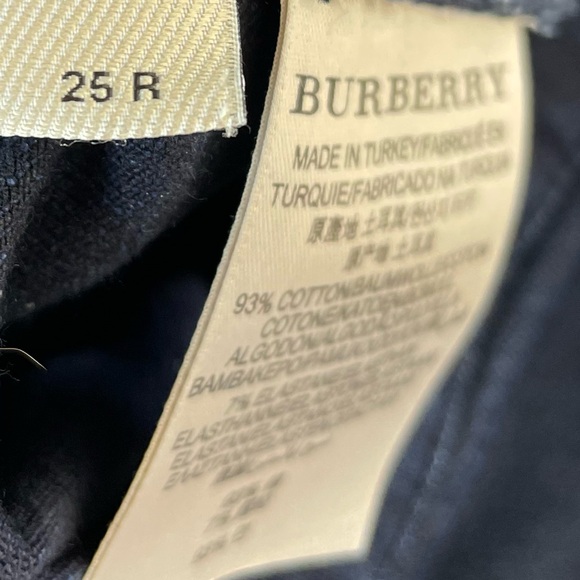 Burberry Denim Jean, Blue, Size Women 25, Excellent Condition - Picture 7 of 11